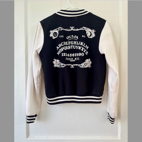Size S Ouija Board Varsity Jacket - Picture 3 of 9